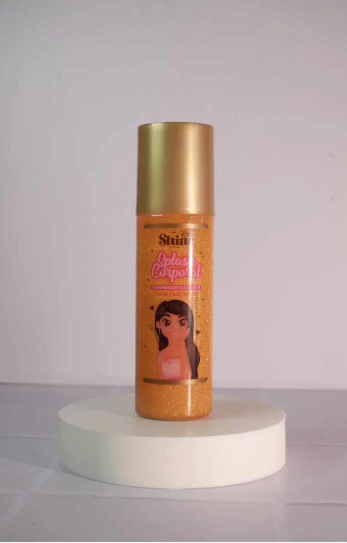 Splash Corporal Dorado GlowShine de 250 ml
